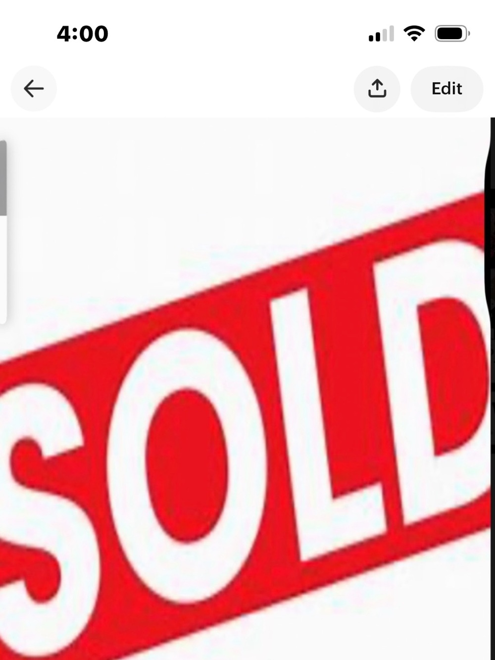 Sold